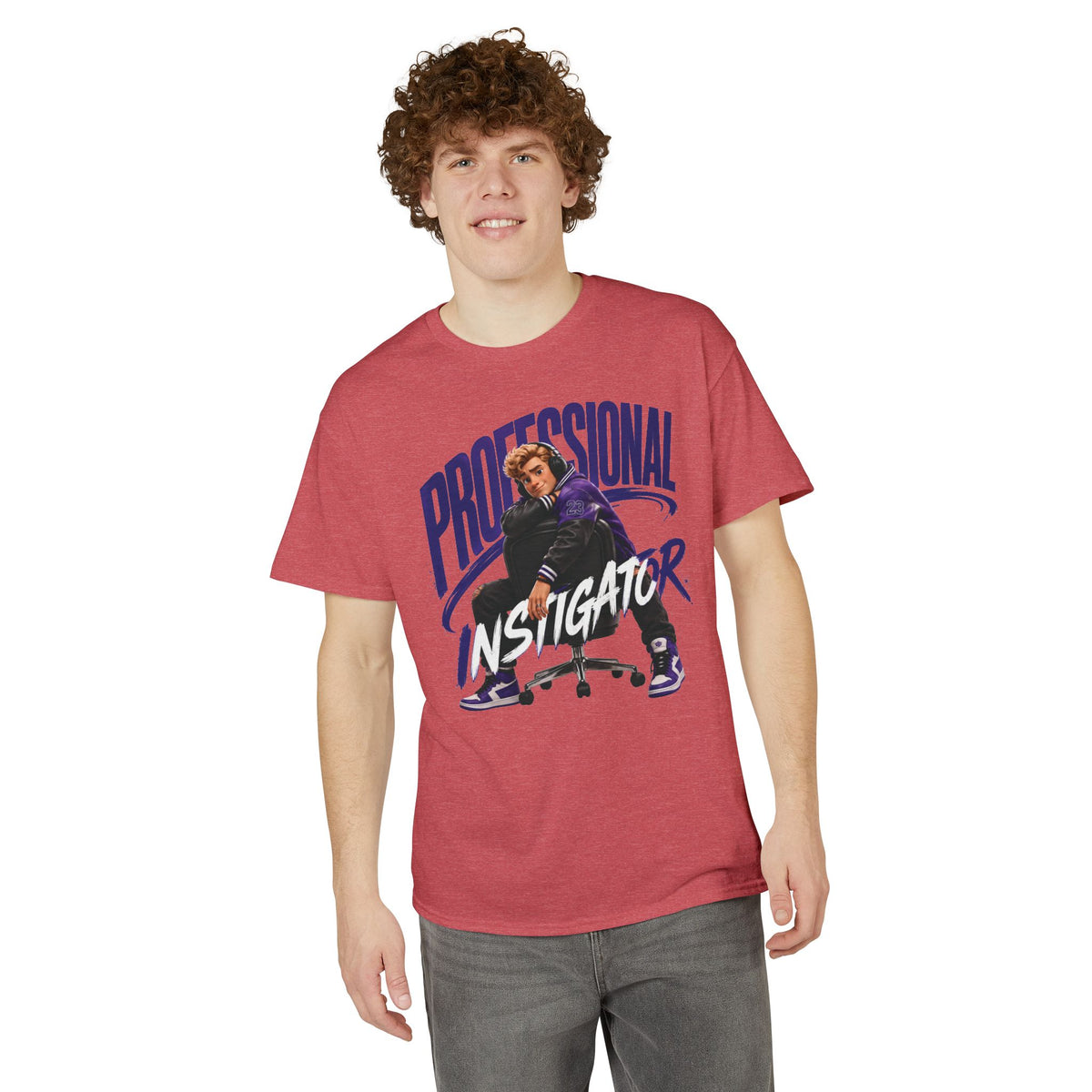 Hot Take Central Professional Instigator Jake Graphic T Shirt