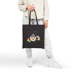 Caffeine and Kindness Tote | office humor, coffee fuel cotton canvas
