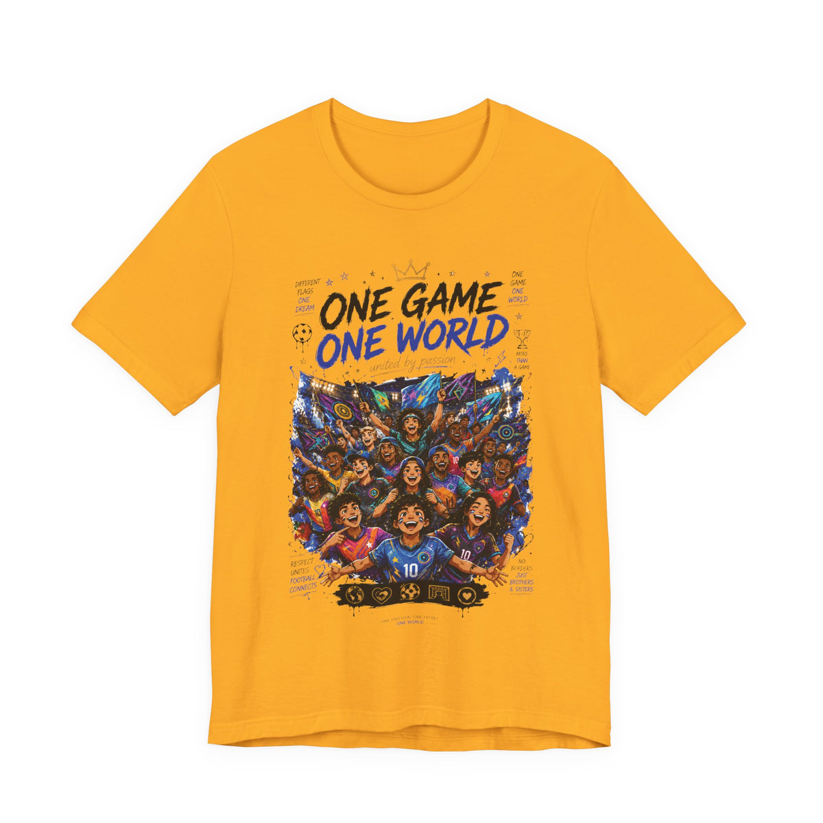 One Game One World Soccer T Shirt