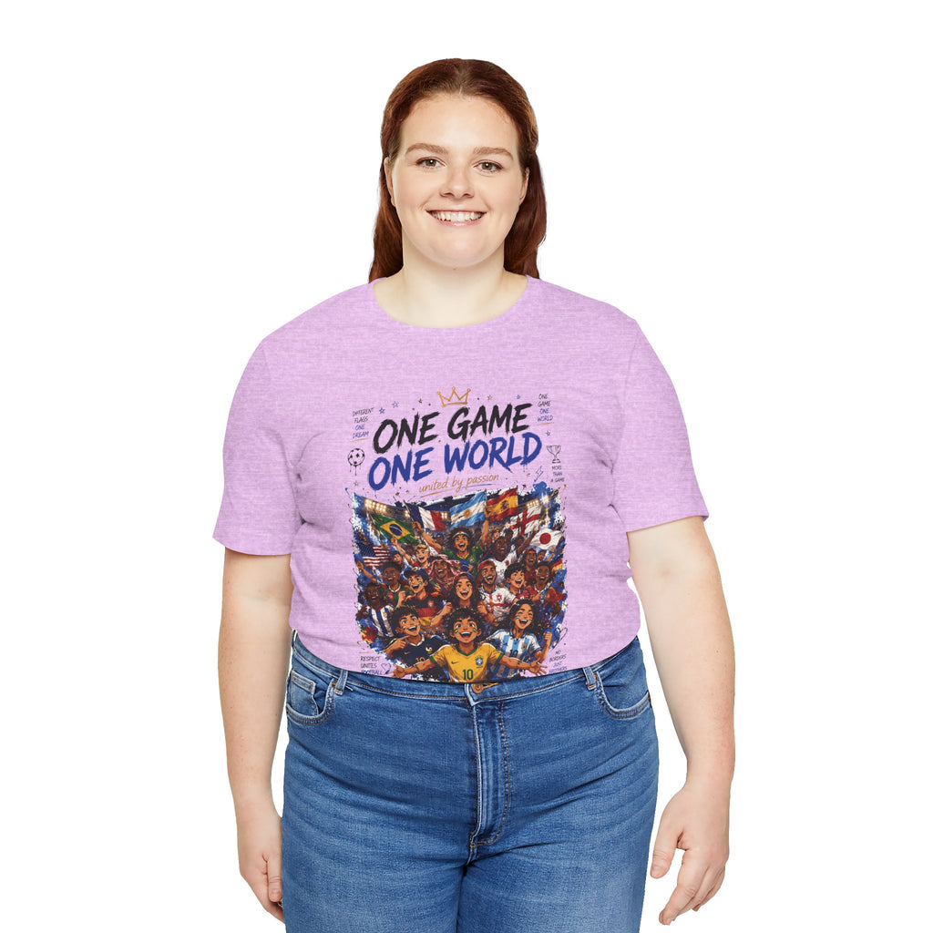 One Game One World Soccer T-Shirt