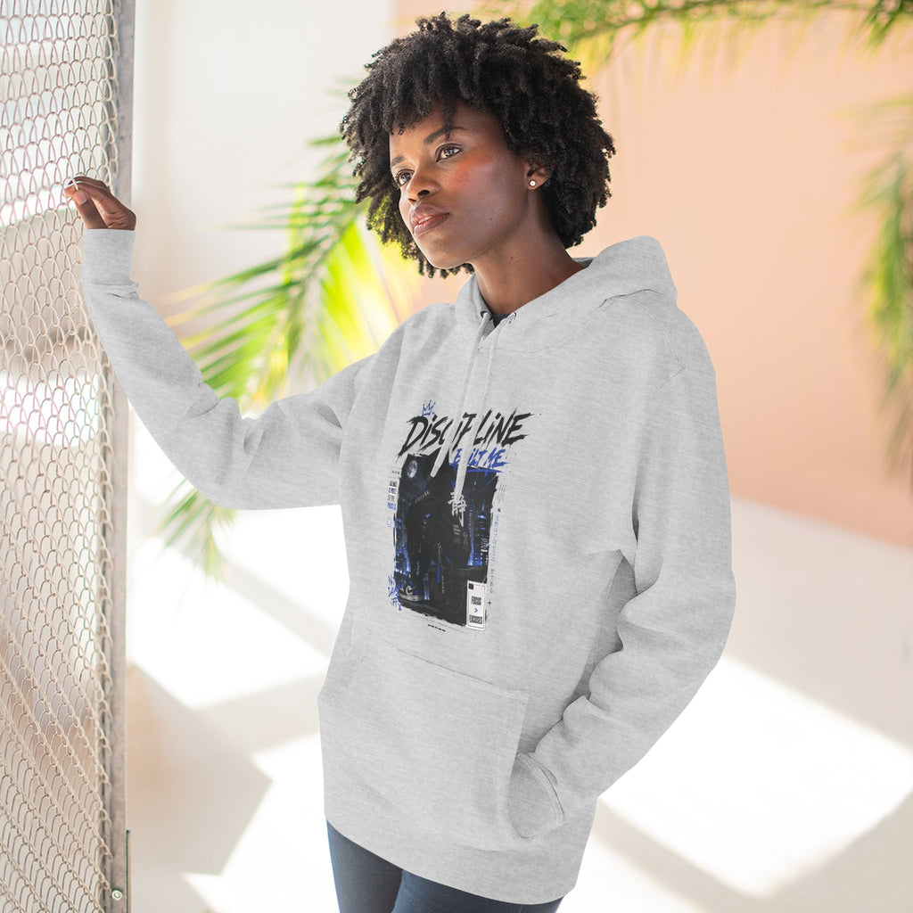 Discipline Graphic Hoodie — Vintage TV Photo Streetwear Pullover