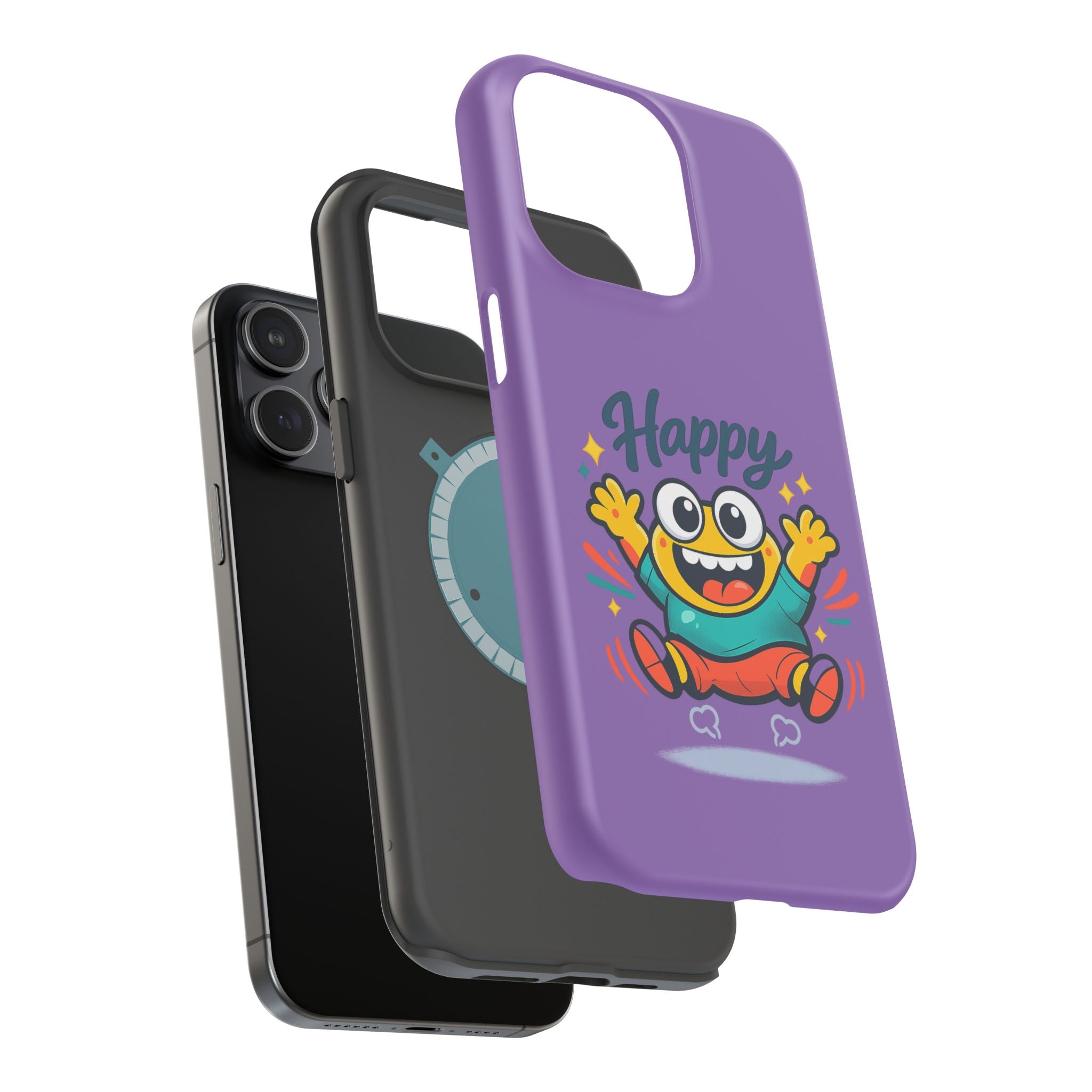 Happy Monster Magnetic Impact-Resistant Phone Case