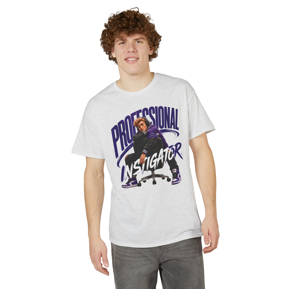 Hot Take Central Professional Instigator Jake Graphic T Shirt