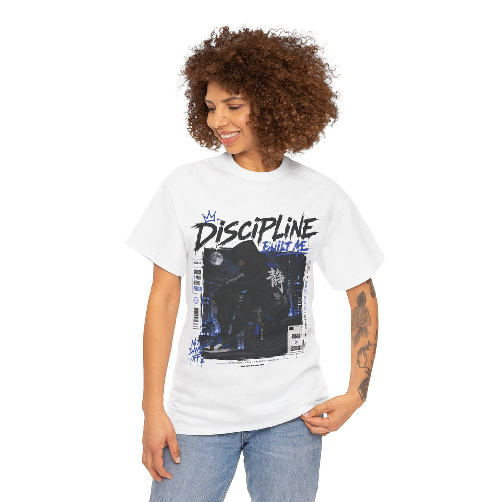 Discipline Built Me Anime Streetwear T Shirt