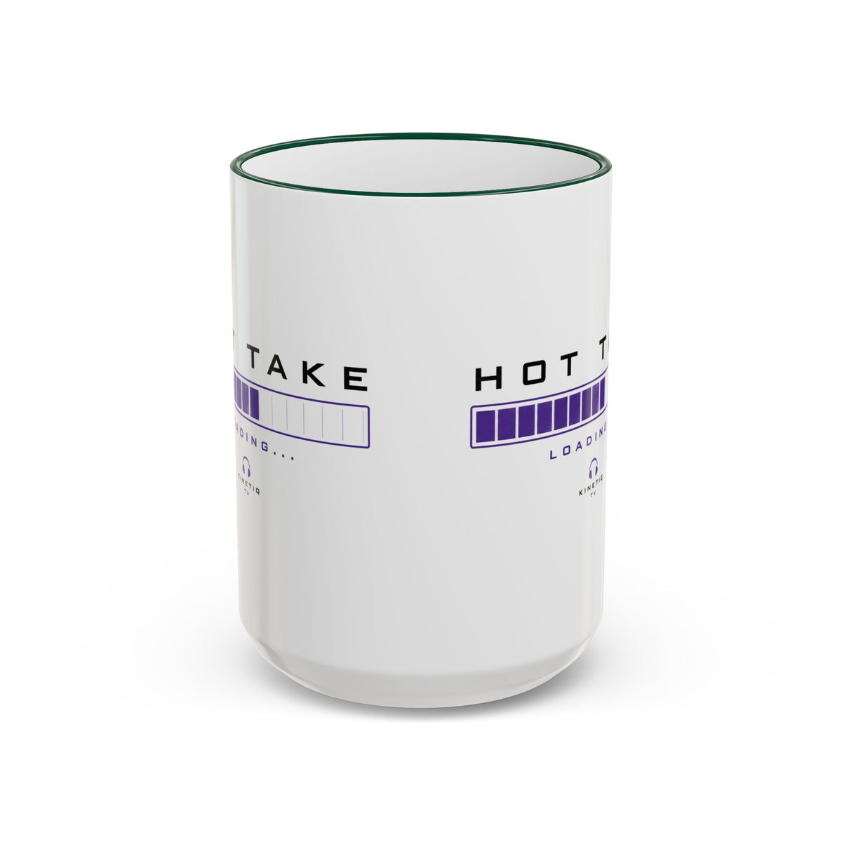 Hot Take Central Hot Take Loading Accent Rim Mug