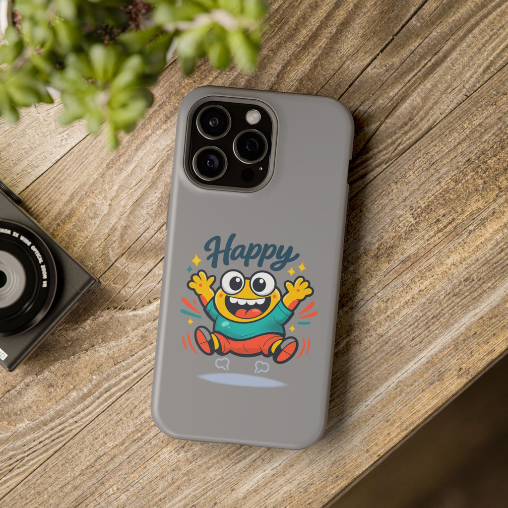 Happy Monster Magnetic Impact-Resistant Phone Case