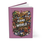 One Game One World Soccer Hardcover Journal — World Cup Fans Notebook
