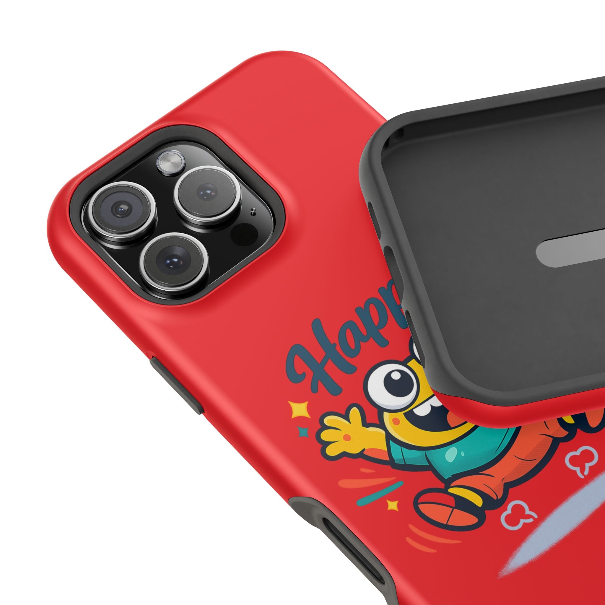 Happy Monster Magnetic Impact-Resistant Phone Case