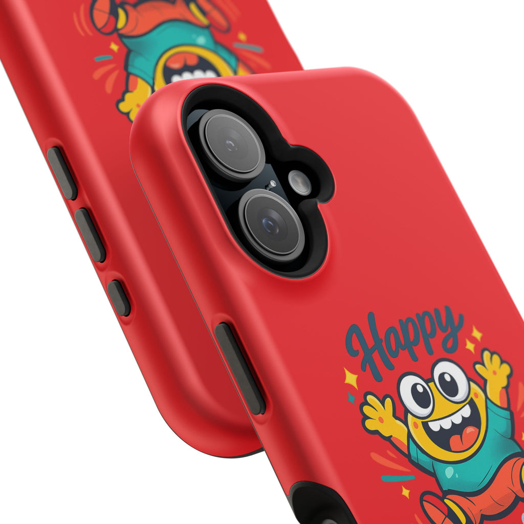 Happy Monster Magnetic Impact-Resistant Phone Case