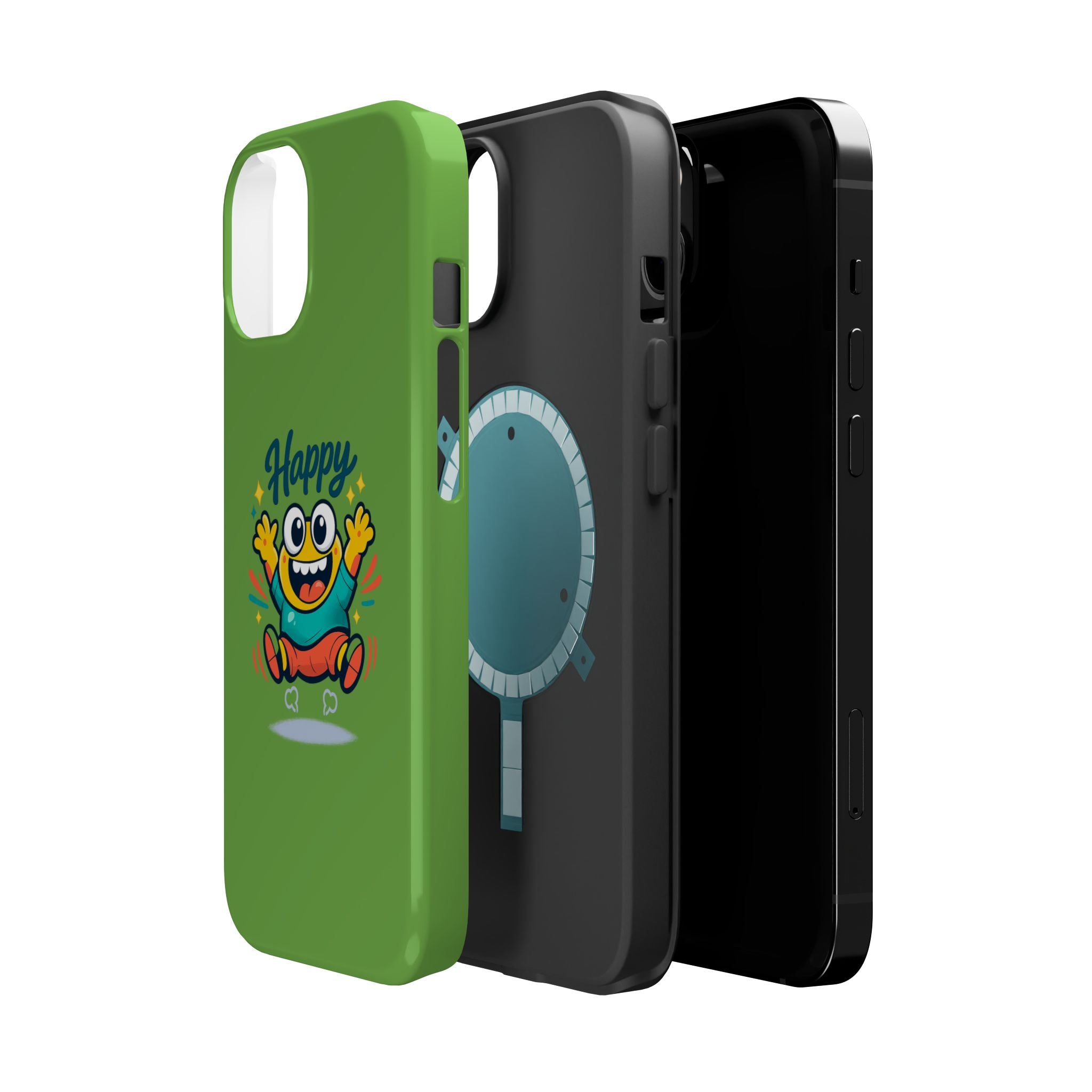 Happy Monster Magnetic Impact-Resistant Phone Case