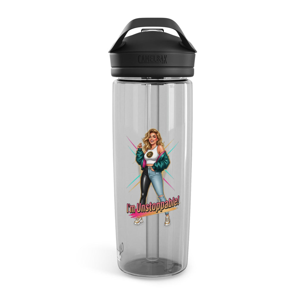 Unstoppable Girl Graphic Water Bottle — CamelBak Eddy 20/25oz