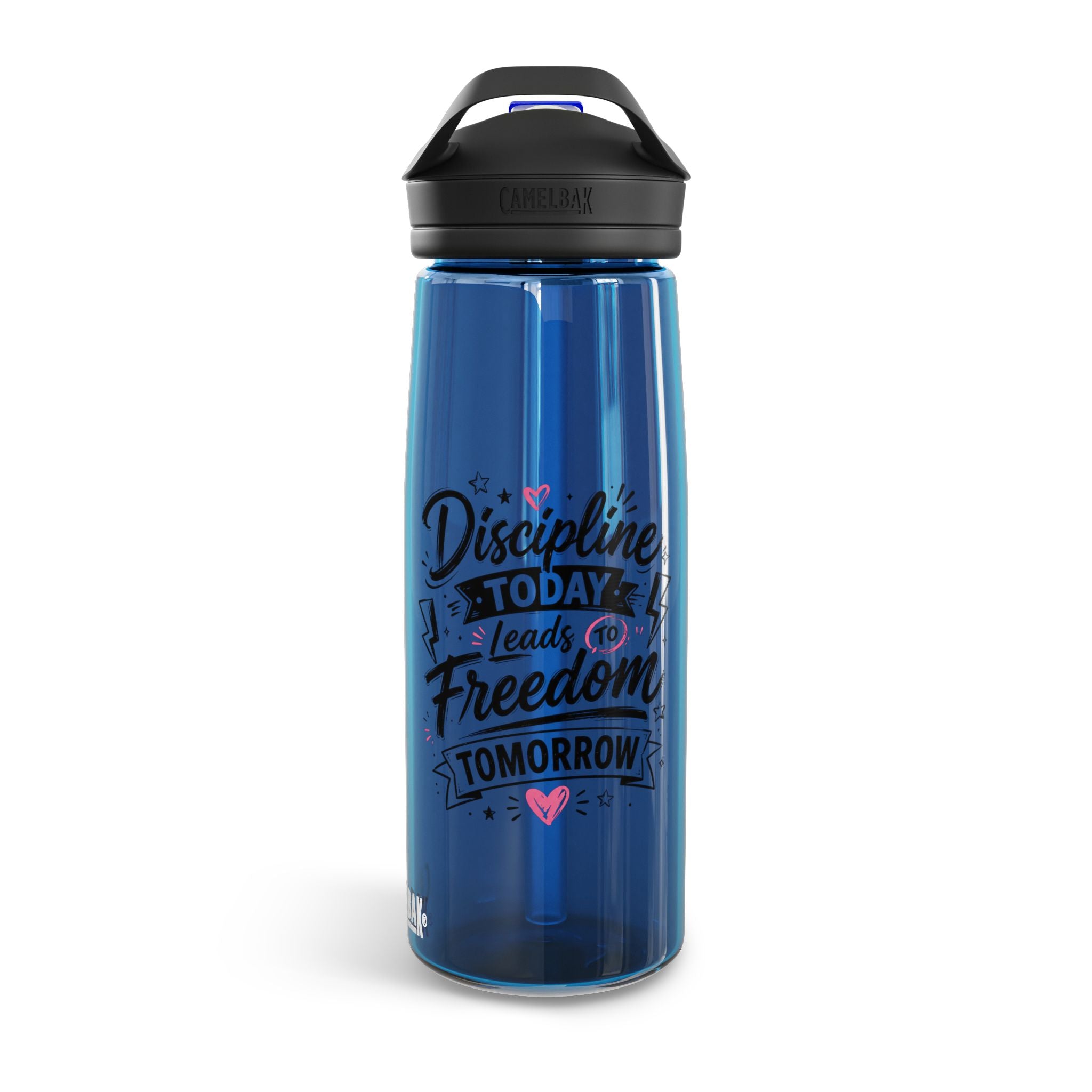 Discipline Today Leads to Freedom Tomorrow Water Bottle – Motivational CamelBak Eddy® 20/25oz