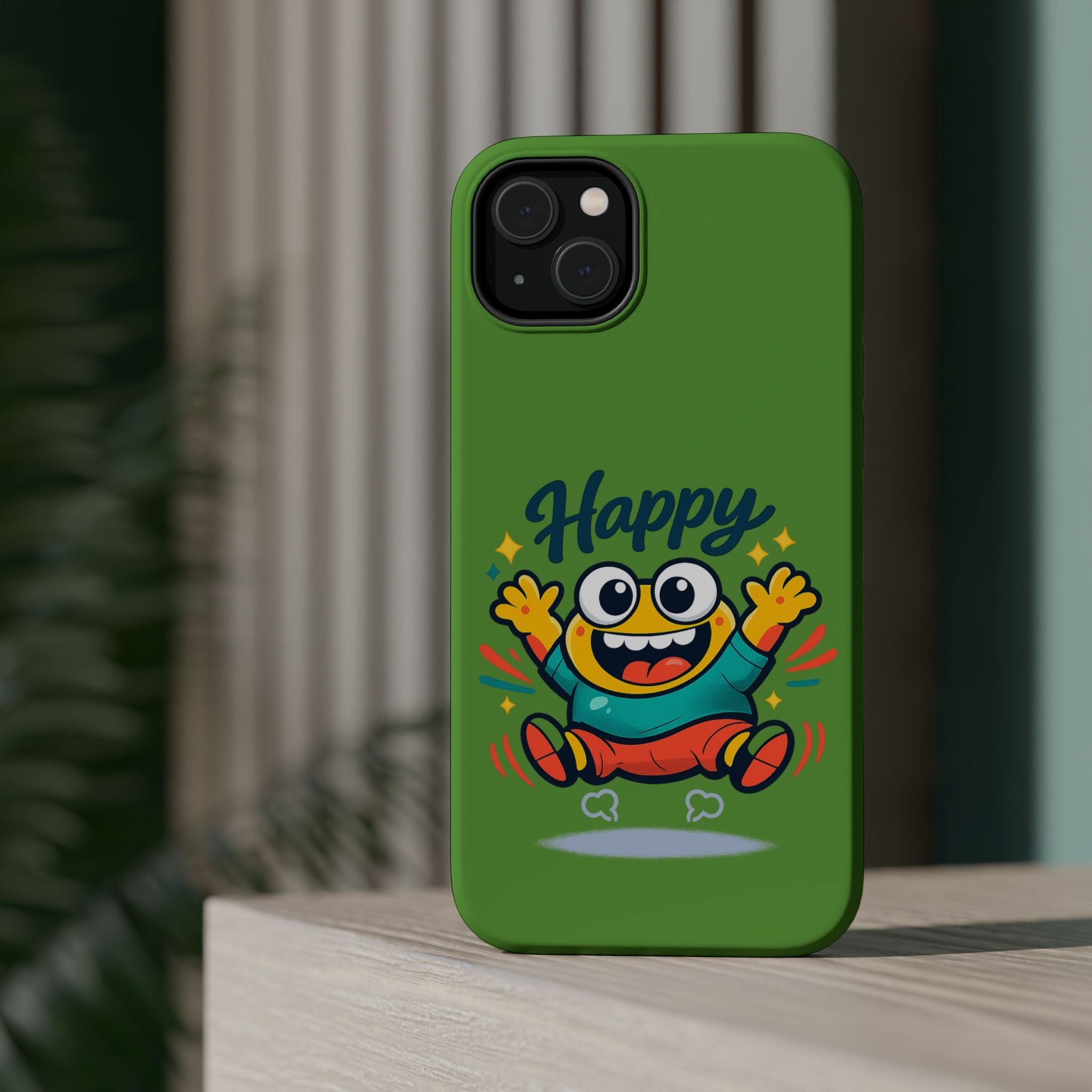 Happy Monster Magnetic Impact-Resistant Phone Case