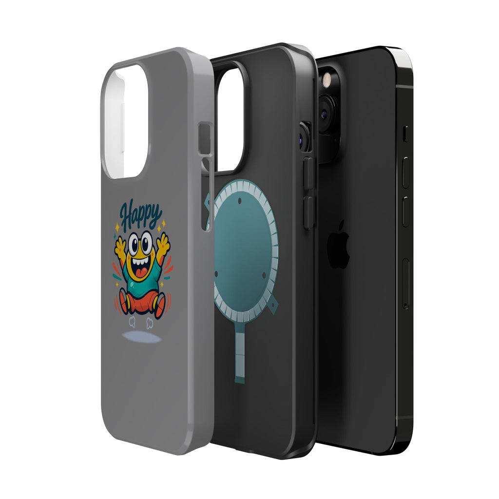 Happy Monster Magnetic Impact-Resistant Phone Case