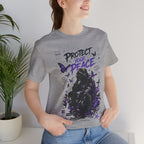 Protect Your Peace Gothic Butterfly Graphic T Shirt