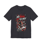 No Risk No Glory Soccer Graphic T Shirt