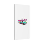 Retro Racing Car Canvas Wall Art – Vintage Dragster Design