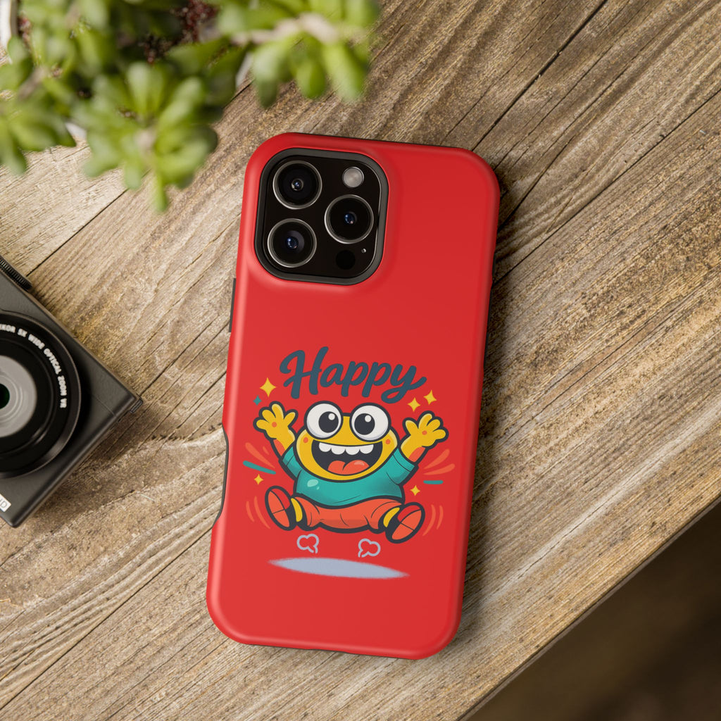 Happy Monster Magnetic Impact-Resistant Phone Case