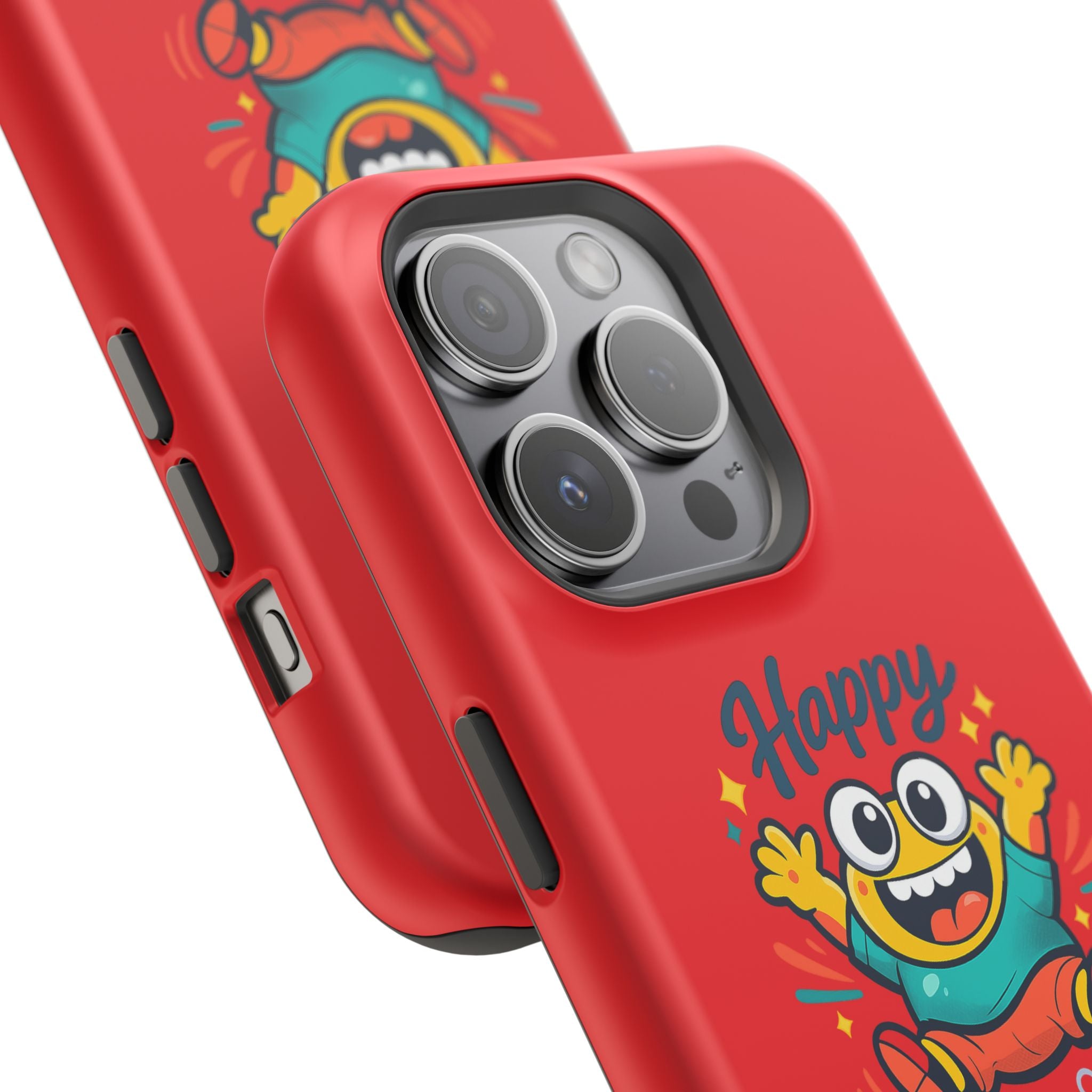 Happy Monster Magnetic Impact-Resistant Phone Case