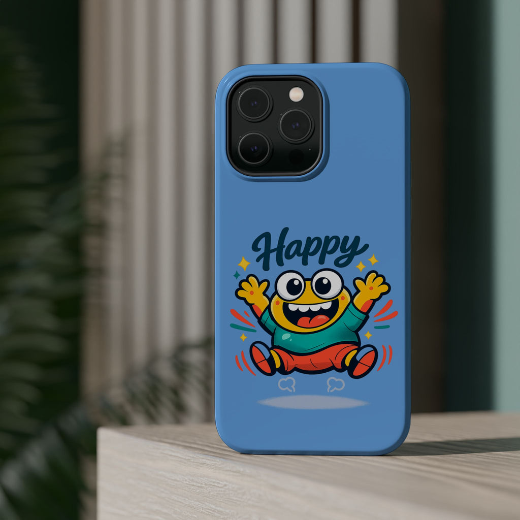 Happy Monster Magnetic Impact-Resistant Phone Case