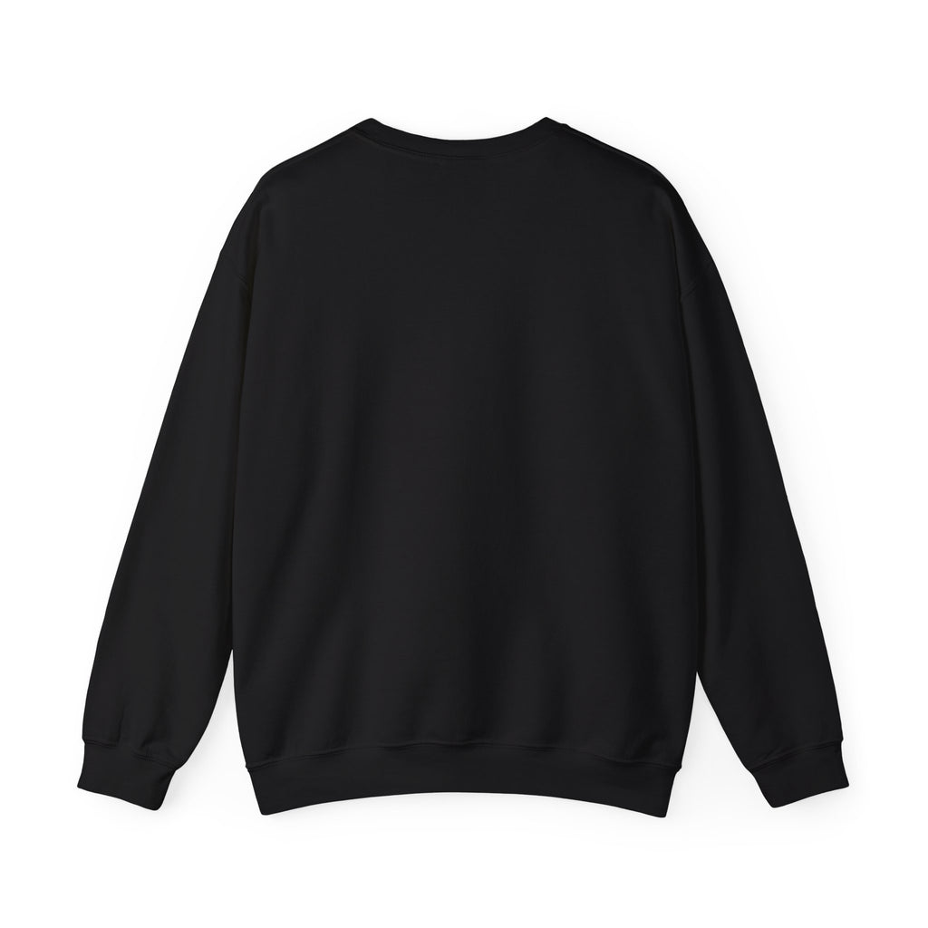 Cozy Pink Heart Girl Crewneck Sweatshirt