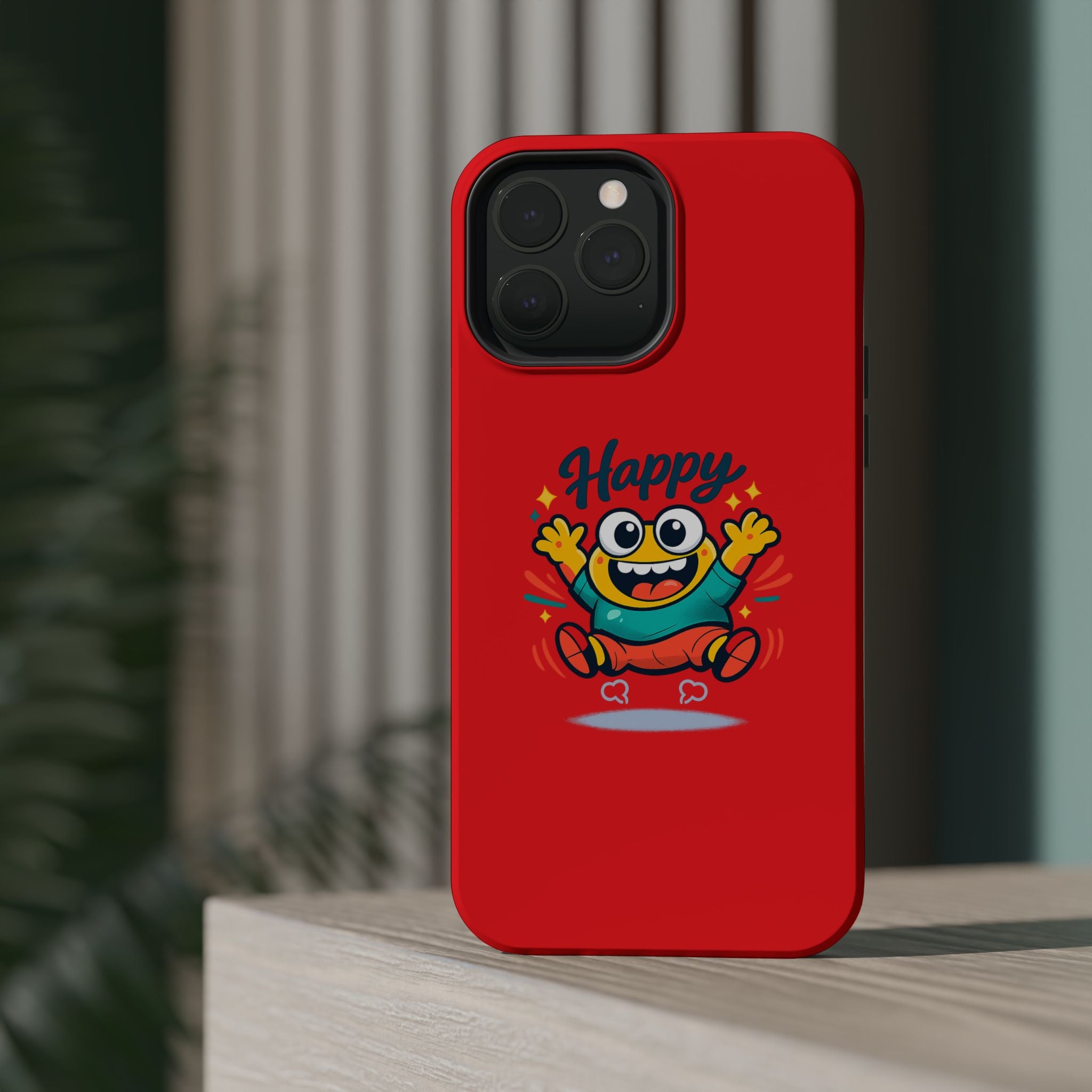 Happy Monster Magnetic Impact-Resistant Phone Case