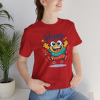 Happy Mood Blob Tee | kawaii minimal, thick outline emoji cartoon