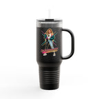 40oz Insulated Travel Mug – I'm Unstoppable Fitness Design