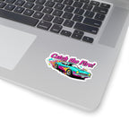 Retro Racing Car Sticker – Vintage Dragster Decal