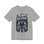 Soccer Player T‑Shirt — "Born for the Big Stage" Football Match Tee