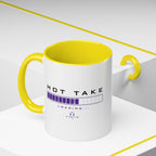 Accent Coffee Mug — "Hot Take Loading" Progress Bar Coffee Mug