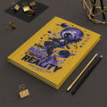 Hardcover Journal — "Your Mind Creates Reality" Cosmic Astronaut Notebook (Dream Beyond Limits)