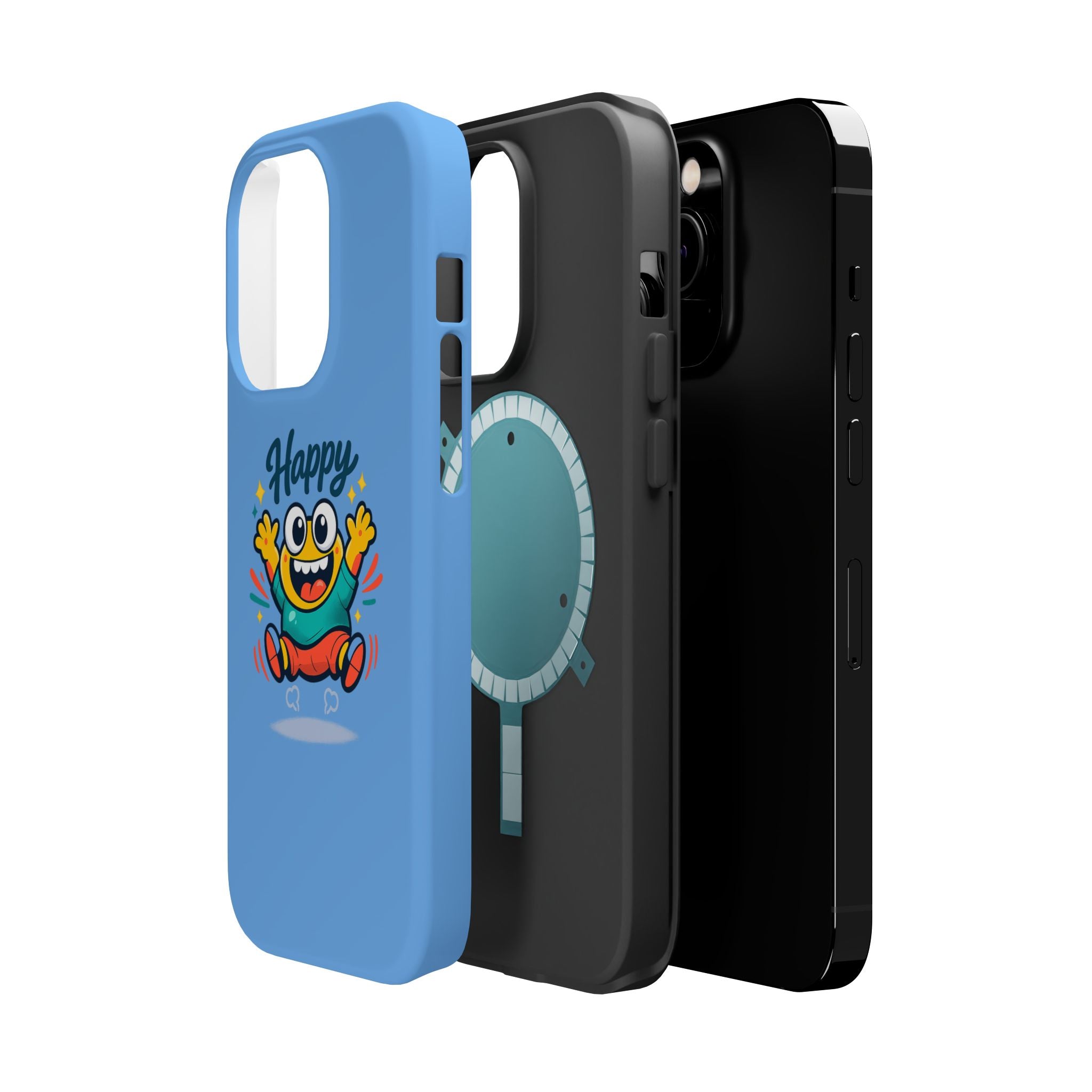 Happy Monster Magnetic Impact-Resistant Phone Case