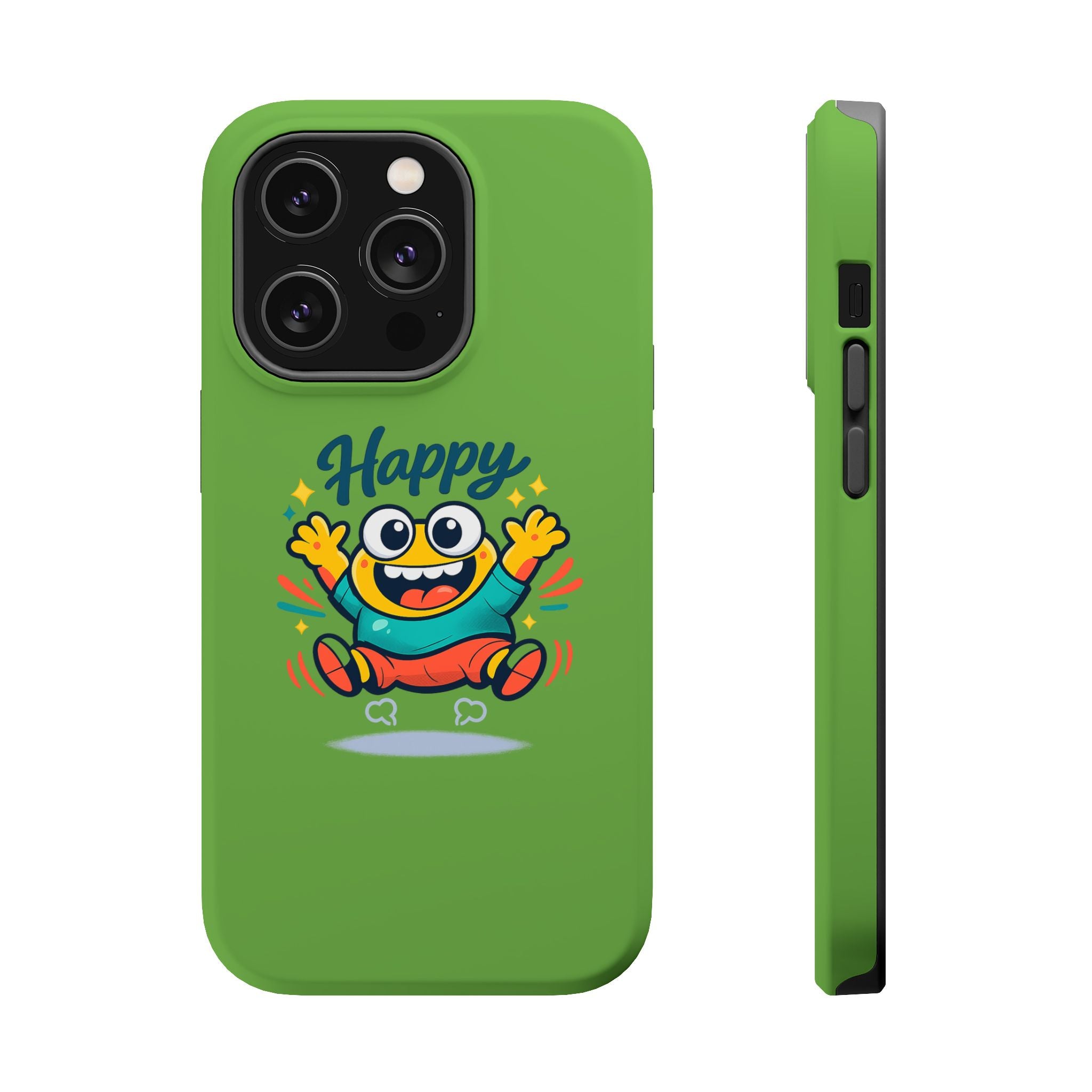 Happy Monster Magnetic Impact-Resistant Phone Case
