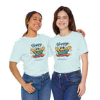 Happy Mood Blob Tee | kawaii minimal, thick outline emoji cartoon