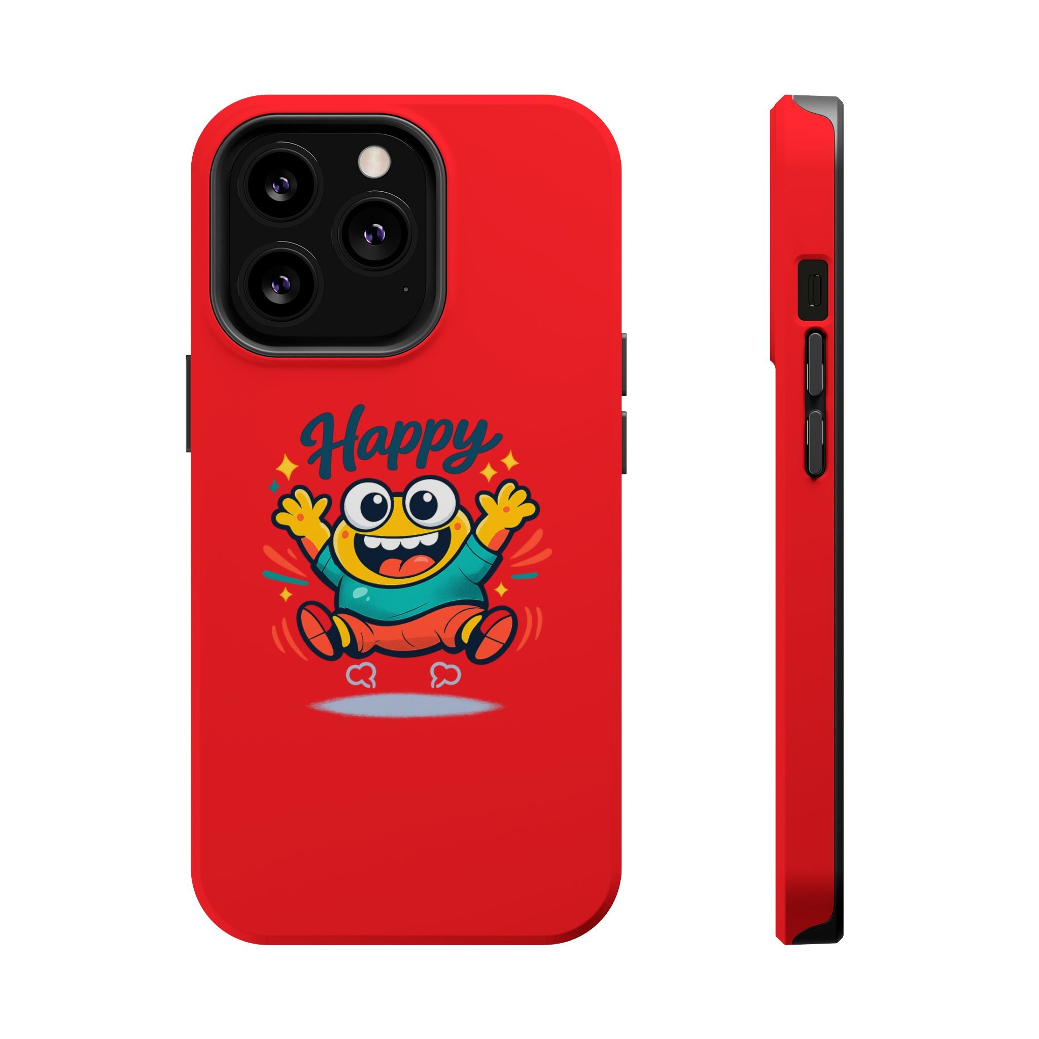 Happy Monster Magnetic Impact-Resistant Phone Case