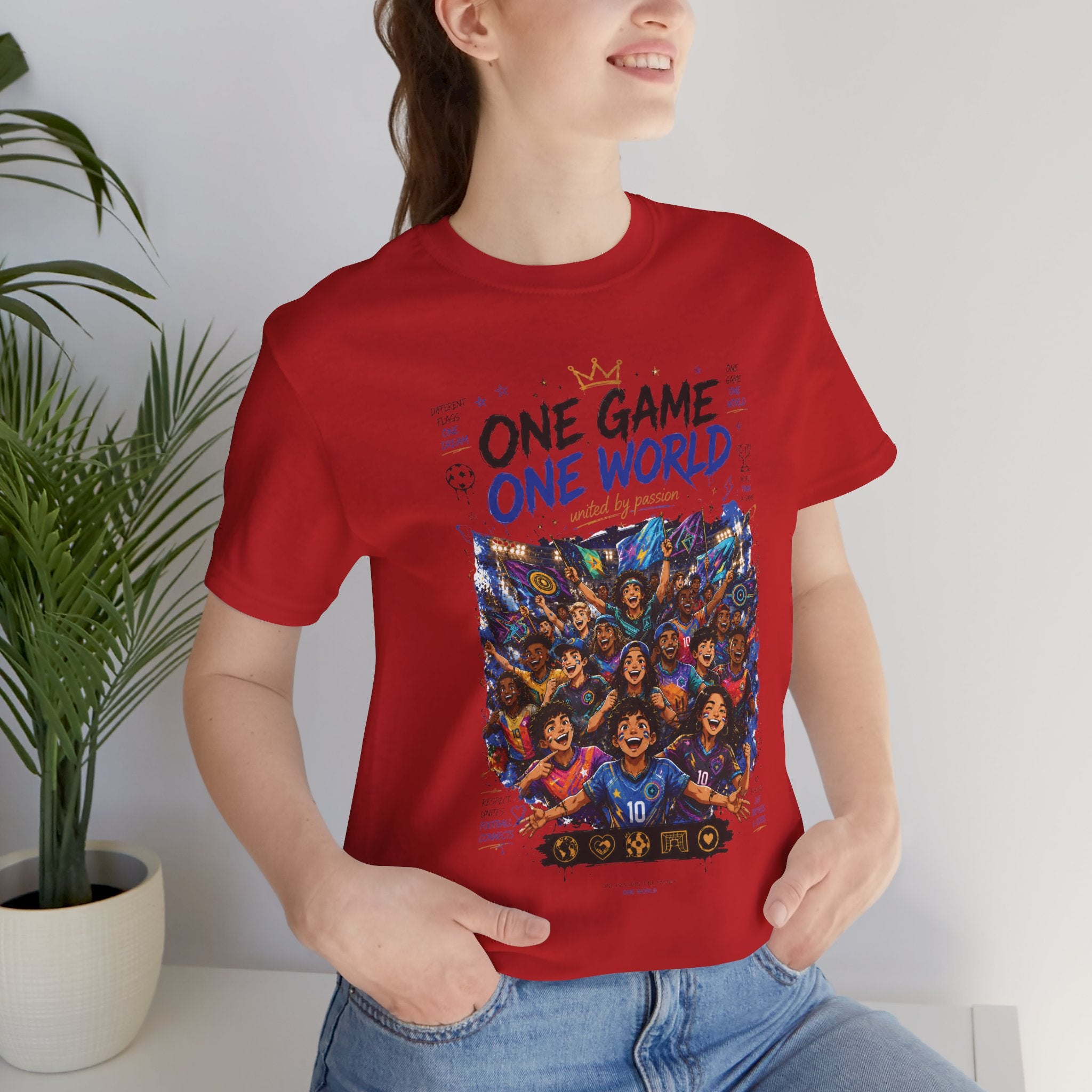 One Game One World Soccer T-Shirt
