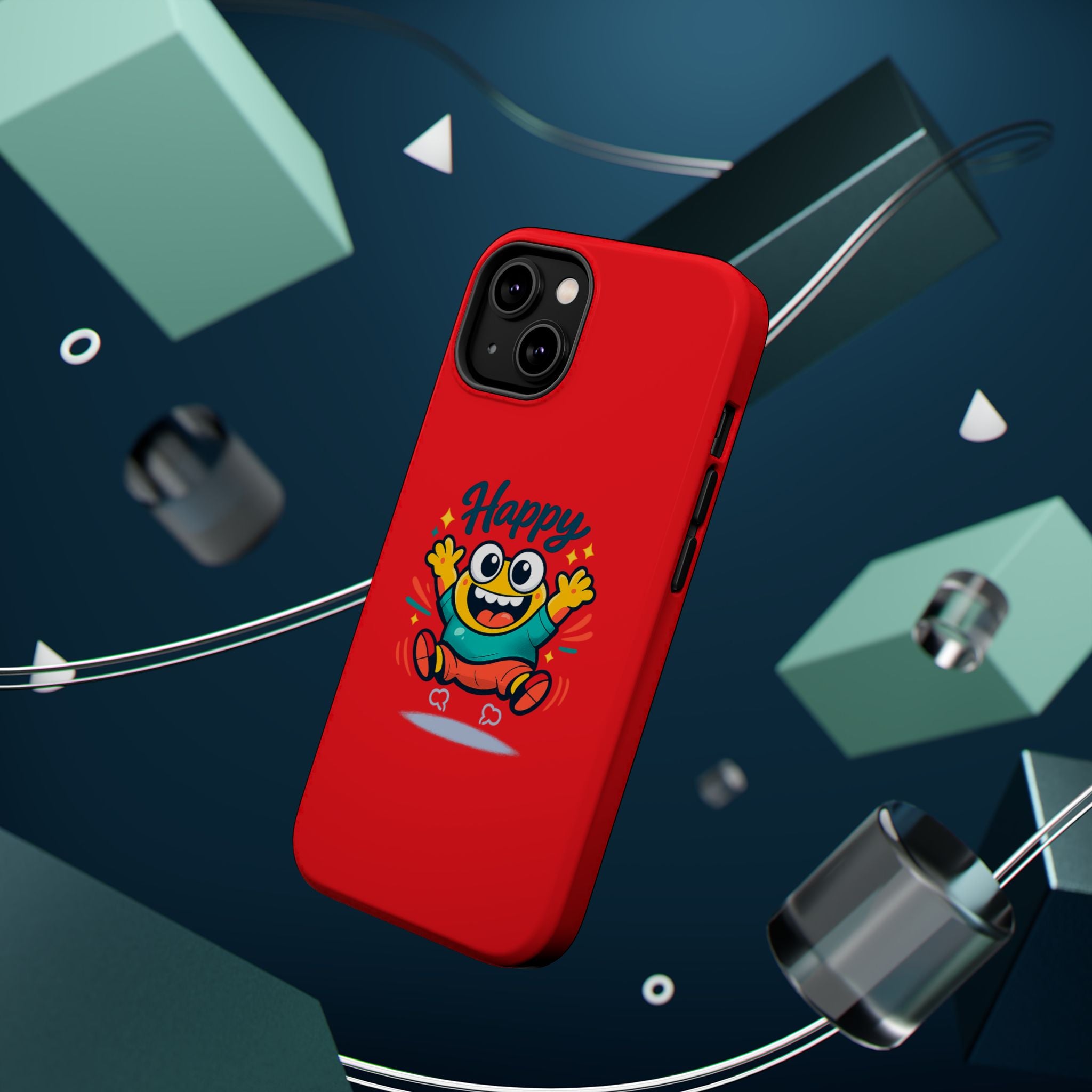 Happy Monster Magnetic Impact-Resistant Phone Case