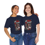 No Risk No Glory Soccer T-Shirt — Dynamic Football Player Graphic Tee