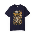 Play Like a Legend Soccer T-Shirt — Vintage Goal Celebration Graphic Tee