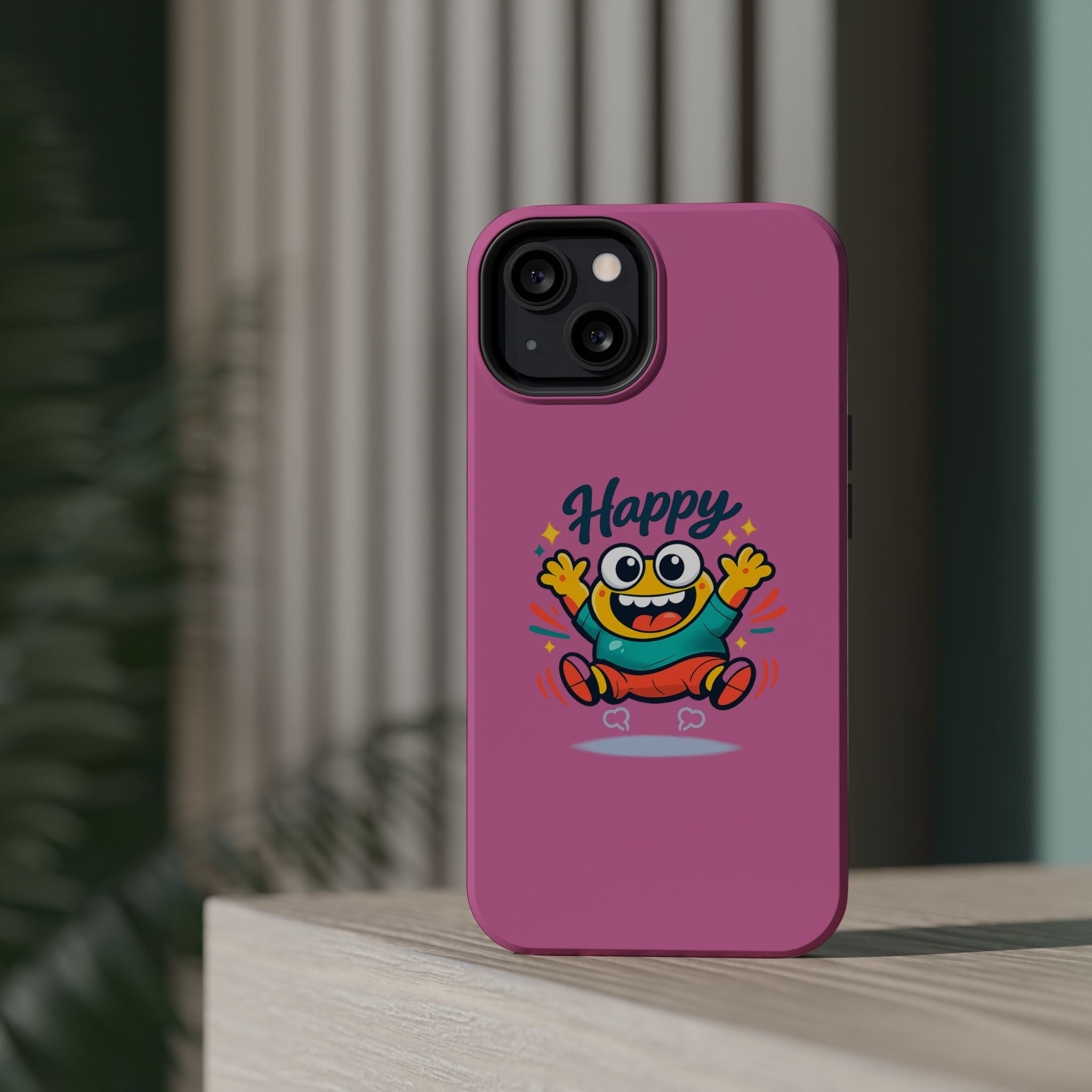 Happy Monster Magnetic Impact-Resistant Phone Case