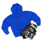 Hot Take Loading Zip Hoodie — "HOT TAKE" Retro Progress Bar Zip Hoodie
