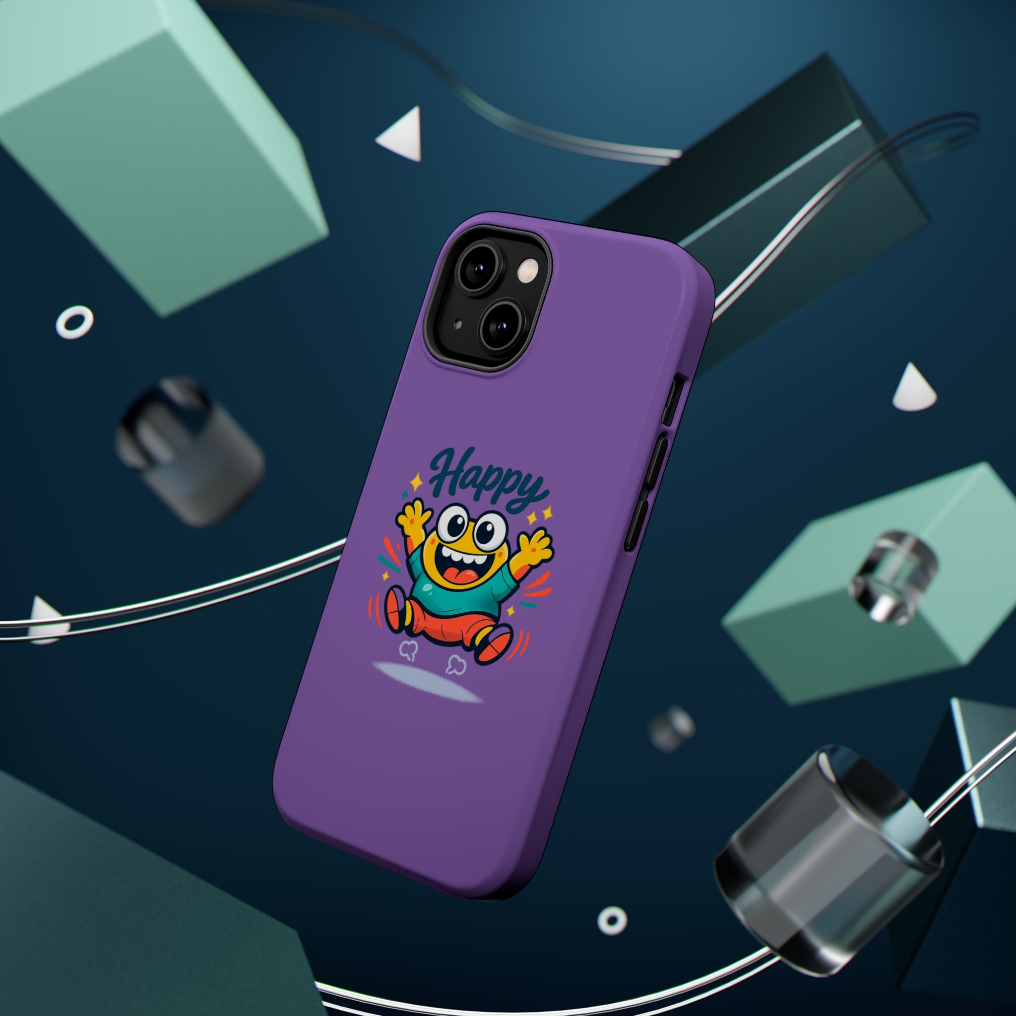Happy Monster Magnetic Impact-Resistant Phone Case