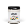 Caffeine and Kindness Soy Candle - Cozy Coffee-Inspired Scent