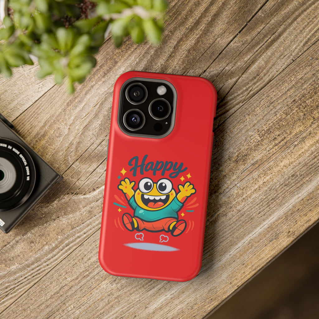 Happy Monster Magnetic Impact-Resistant Phone Case