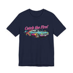 Catch the Fire Vintage Muscle Car Graphic T Shirt