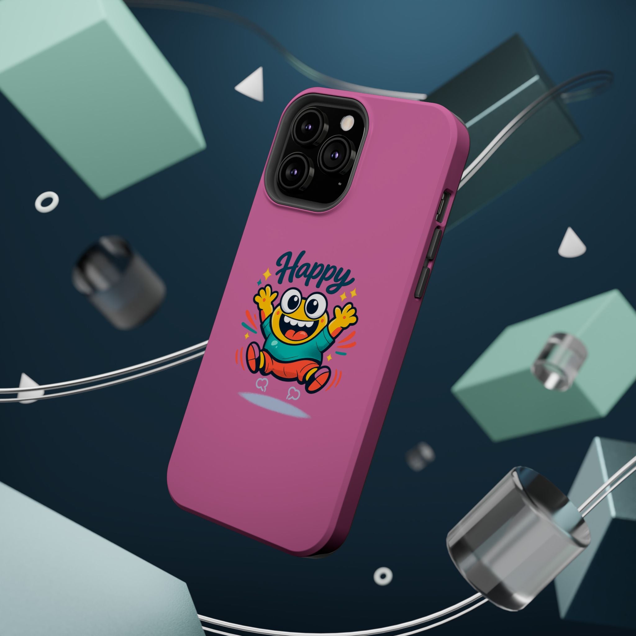 Happy Monster Magnetic Impact-Resistant Phone Case