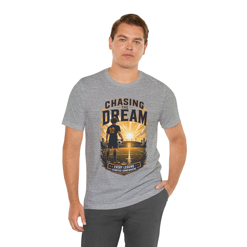 Chasing the Dream Soccer Graphic T Shirt