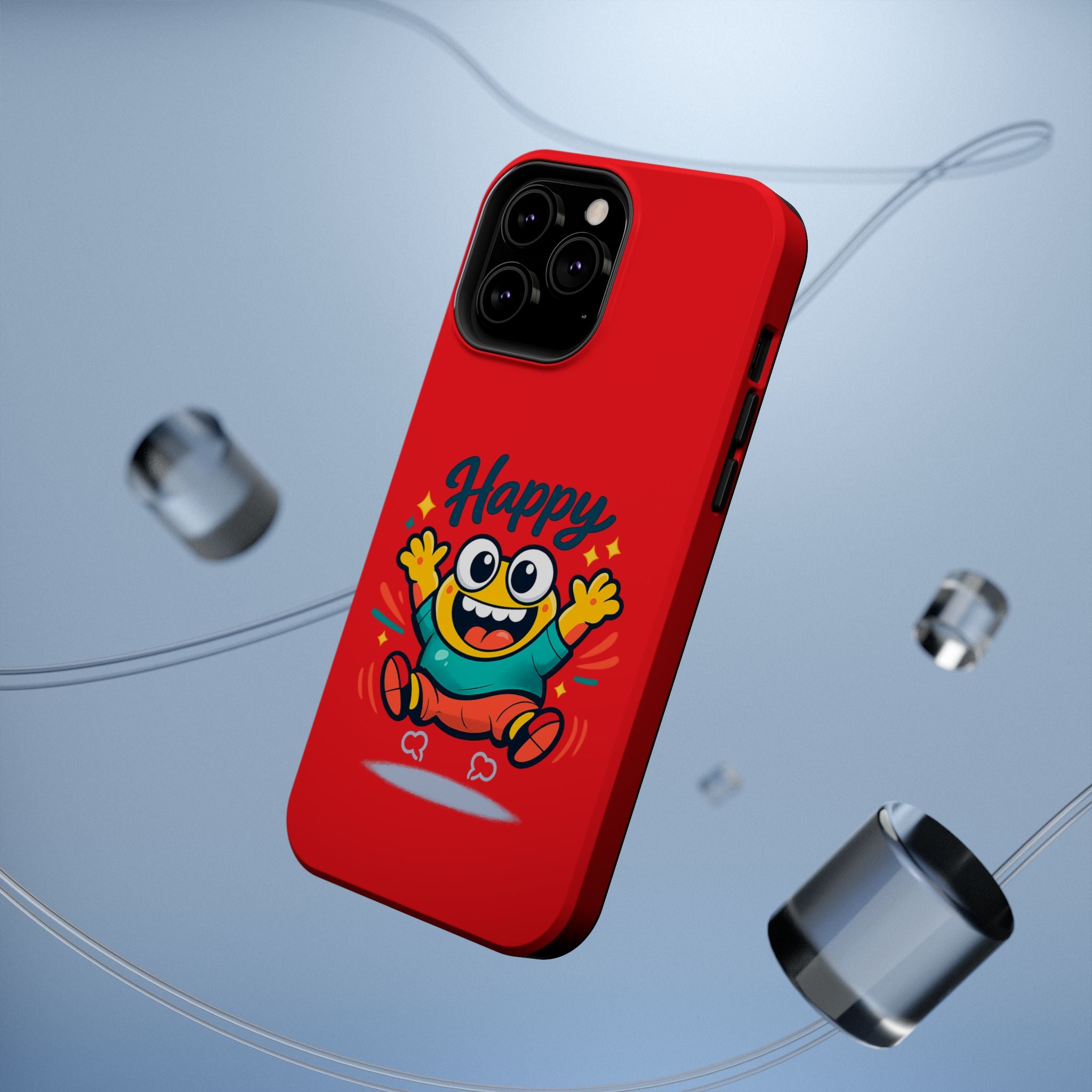 Happy Monster Magnetic Impact-Resistant Phone Case