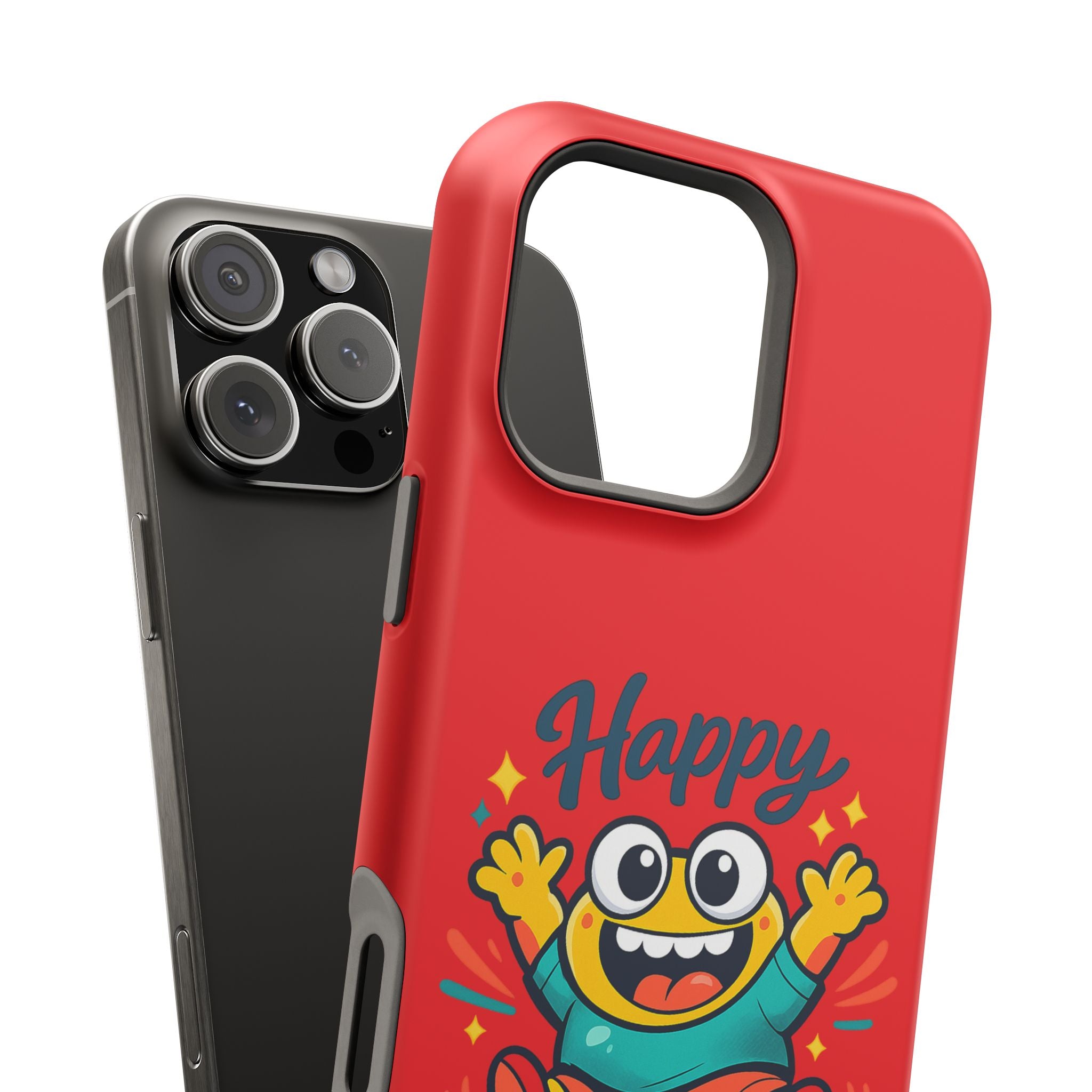Happy Monster Magnetic Impact-Resistant Phone Case